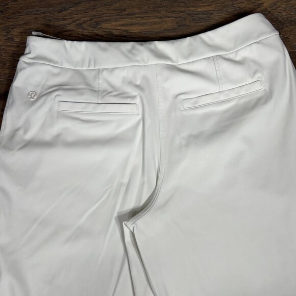 LULULEMON Swift Straight-Leg Mid-Rise Pant Light Ivory Sz L  #W5FZRS NWOT - Picture 4 of 5